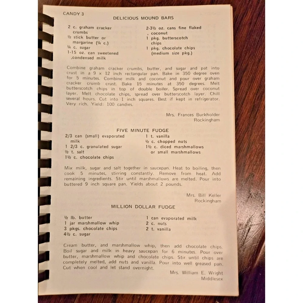 Vintage What's Cooking Farm Bureau Kitchens VA Cookbook 1970s spiral bound